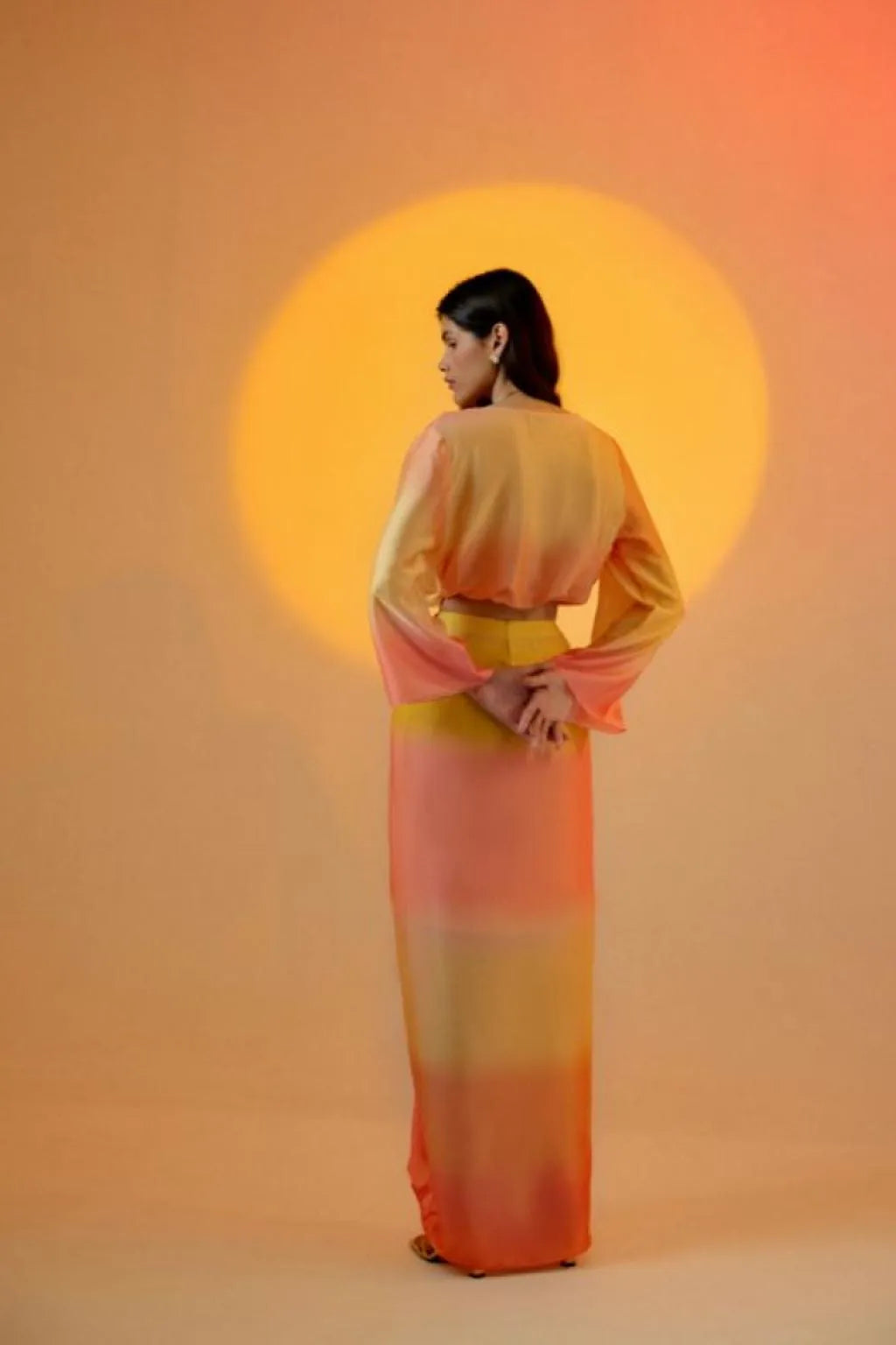 Echo Tea Rose Skirt + Top Set