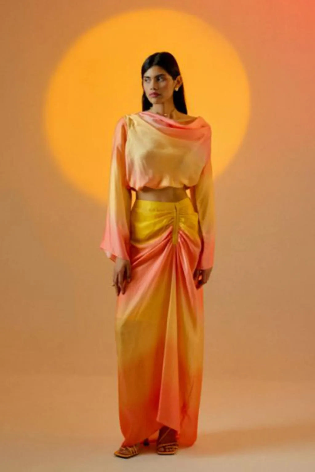 Echo Tea Rose Skirt + Top Set