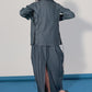 Echo Arched Denim Top