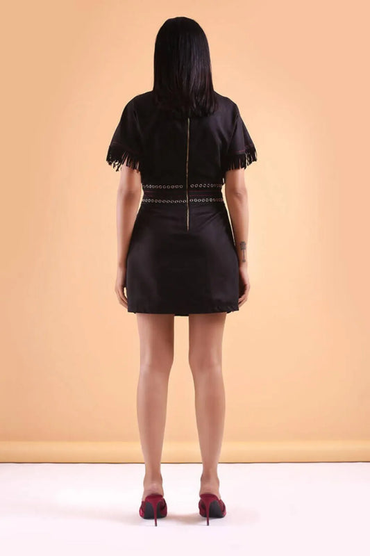 Suede Dress